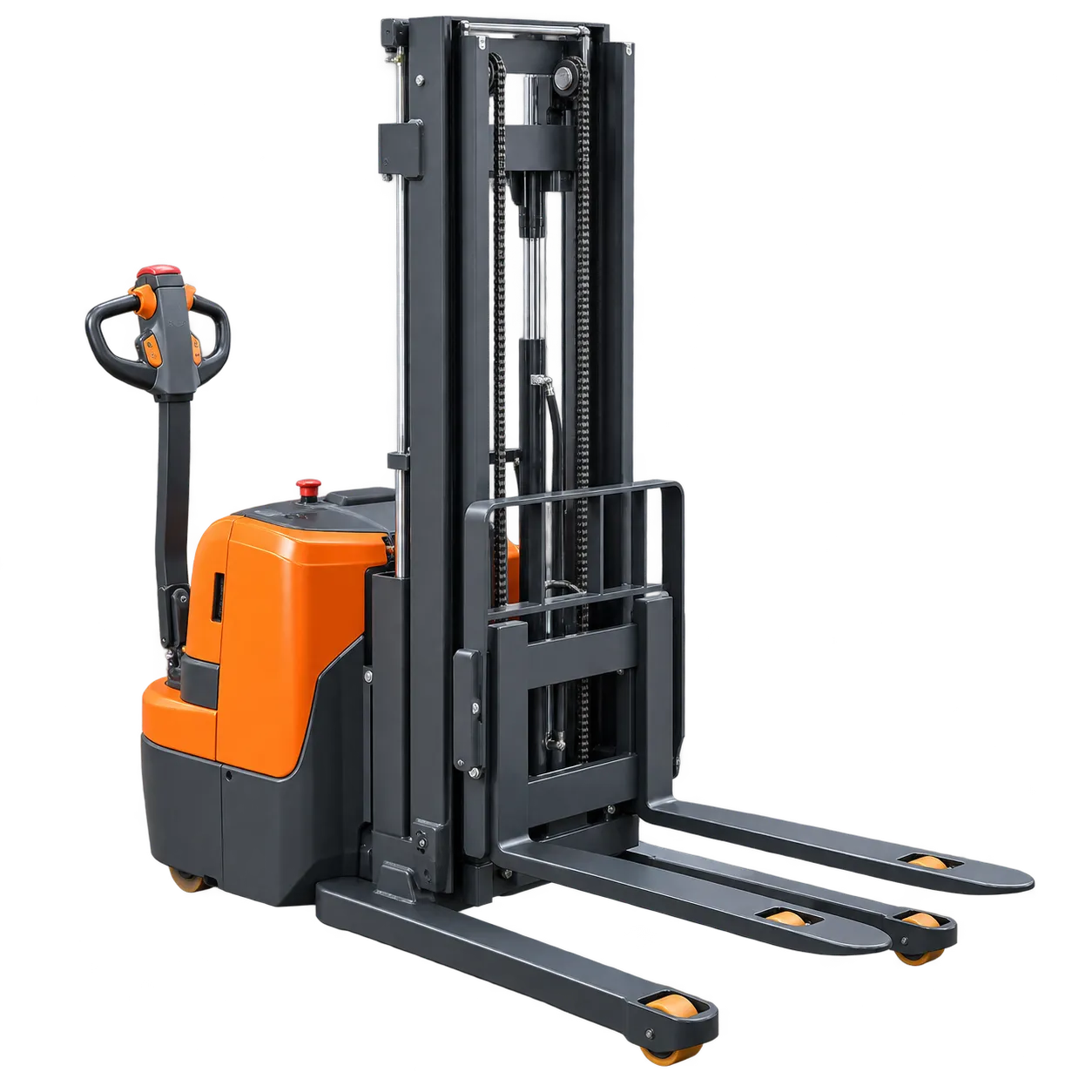 Stacker materials handling equipment