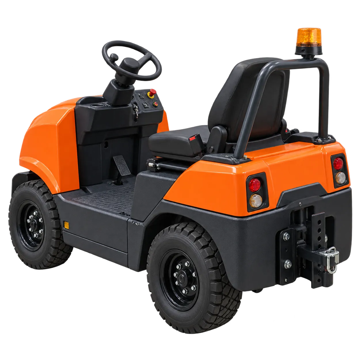 Tow tractors and industrial tuggers